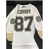 Image 1 : SIDNEY CROSBY SIGNED PENGUINS REEBOK PRO JERSEY (JSA LOA)