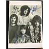 Image 1 : MULTI SIGNED LED ZEPPELIN BAND 8X10 (RA COA)