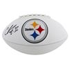 Image 1 : CHASE CLAYPOOL SIGNED STEELERS LEATHER FOOTBALL (BECKETT COA)