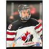 Image 1 : CONNOR BEDARD SIGNED TEAM CANADA WORLD JUNIORS 8 X 10 (GCG HOLO)