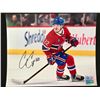 Image 1 : COLE CAUFIELD SIGNED CANADIANS 8 X 10 (GCG HOLO)