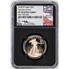 Image 1 : 2018-W Proof $25 American Gold Eagle Coin NGC PF70 Ultra Cameo Mercanti Signed FDOI