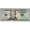 Image 2 : 2009 $20 Federal Reserve Note Partial Offset Error on Reverse