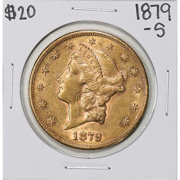 1879-S $20 Liberty Head Double Eagle Gold Coin