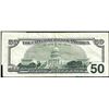 Image 2 : 1996 $50 Federal Reserve Note Gutter Fold Error