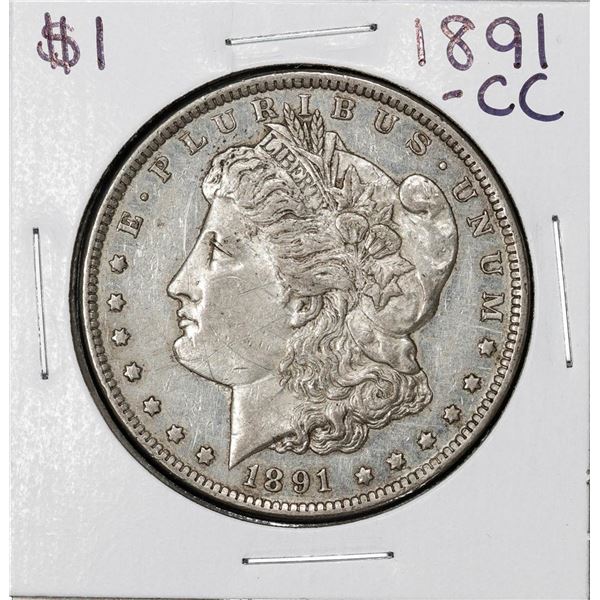 1891-CC $1 Morgan Silver Dollar Coin