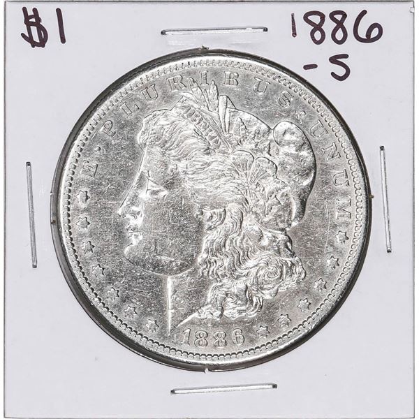 1886-S $1 Morgan Silver Dollar Coin