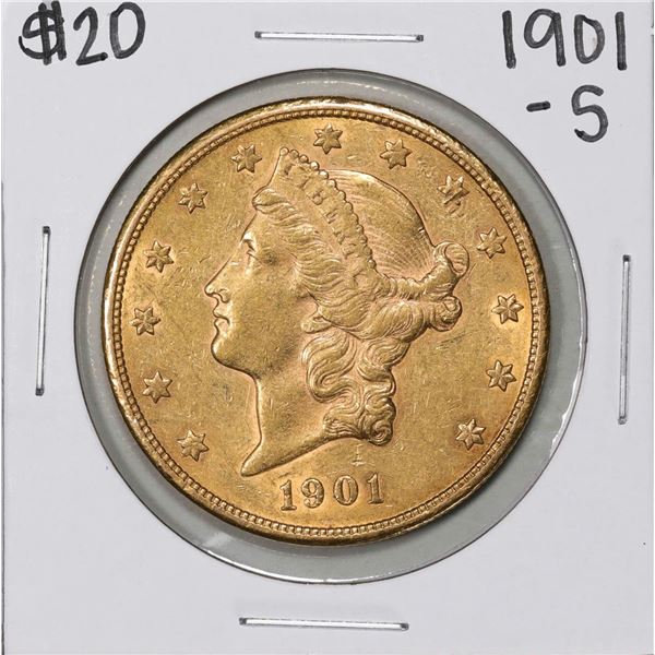 1901-S $20 Liberty Head Double Eagle Coin