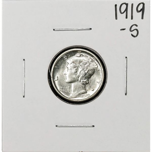 1919-S Mercury Dime Coin