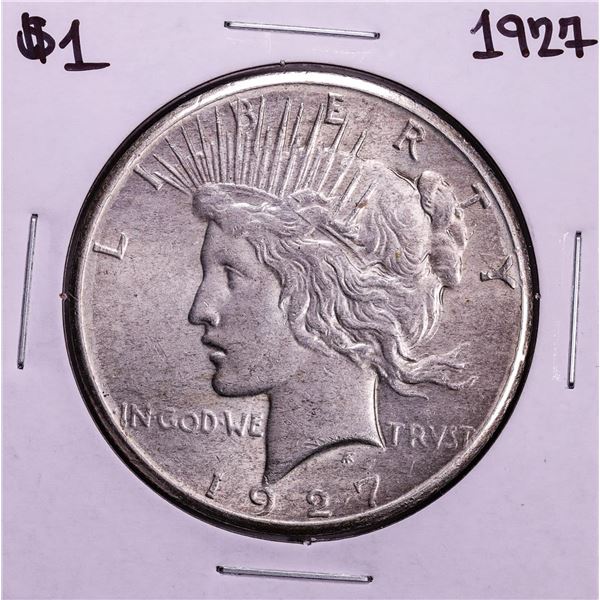 1927 $1 Peace Silver Dollar Coin