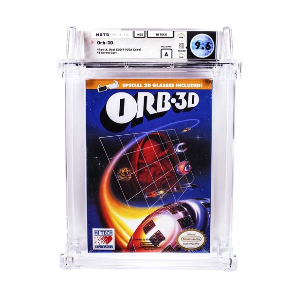 Orb 3-D NES Nintendo Sealed Video Game WATA 9.6/A