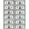 Image 1 : District Set of (12) 1977A $1 Federal Reserve Star Notes