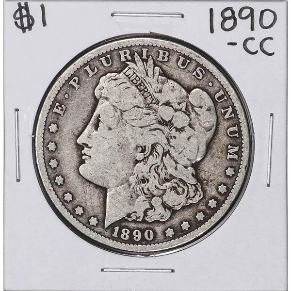 1890-CC $1 Morgan Silver Dollar Coin