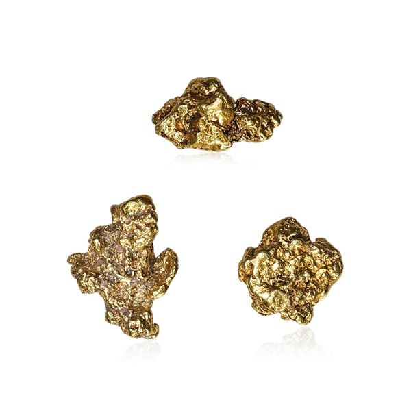 Lot of Gold Nuggets 2.92 Grams Total Weight