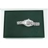 Image 7 : Rolex Ladies Stainless Steel Purple String Diamond & Ruby Datejust Wristwatch