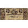 Image 1 : 1841 $5 The Northampton Bank Allentown, PA Obsolete Note