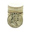 Image 1 : Roll of (20) Brilliant Uncirculated 1958-D Franklin Half Dollar Coins