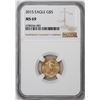 Image 1 : 2015 $5 American Gold Eagle Coin NGC MS69