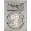 Image 1 : 2019-S $1 Proof American Silver Eagle Coin PCGS PR70DCAM FDOI Washington DC