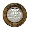 Image 2 : .999 Silver Golden Nugget Las Vegas, Nevada $10 Casino Limited Edition Gaming Token