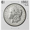 Image 1 : 1882-CC $1 Morgan Silver Dollar Coin
