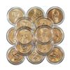 Image 1 : Lot of (15) Mixed Date $1 Presidential Dollar Coins