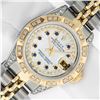 Image 1 : Rolex Ladies Two Tone Diamond and Sapphire Datejust Wristwatch