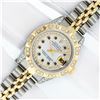 Image 2 : Rolex Ladies Two Tone Diamond and Sapphire Datejust Wristwatch