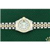 Image 3 : Rolex Ladies Two Tone Diamond and Sapphire Datejust Wristwatch