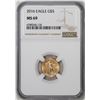 Image 1 : 2016 $5 American Gold Eagle Coin NGC MS69