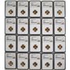 Image 3 : Lot of (20) 1999 $5 American Gold Eagle Coins NGC MS69