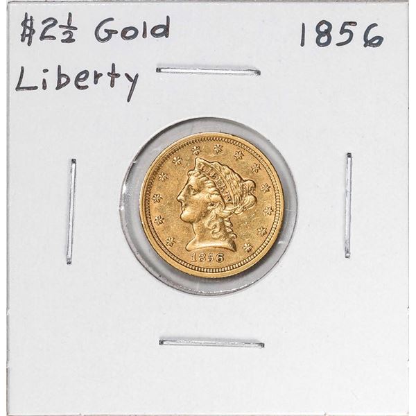 1856 $2 1/2 Liberty Head Quarter Eagle Gold Coin