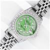 Image 2 : Rolex Ladies Stainless Steel Diamond Datejust Wristwatch with Rolex Box