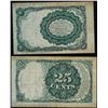 Image 2 : Lot of (2) 5th Issue Ten Cents and 25 Cents Fractional Currency Notes
