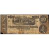 Image 1 : 1864 $10 Confederate States of America Note