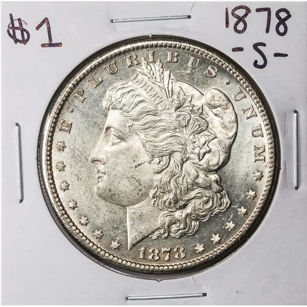 1878-S $1 Morgan Silver Dollar Coin