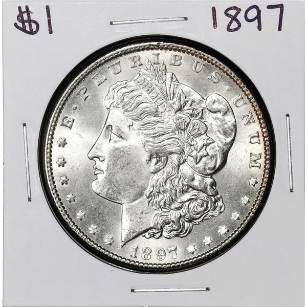 1897 $1 Morgan Silver Dollar Coin