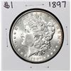 Image 1 : 1897 $1 Morgan Silver Dollar Coin
