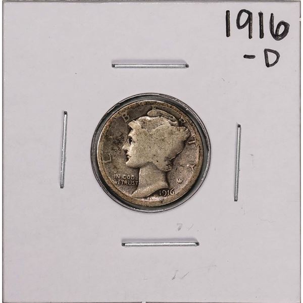 1916-D Mercury Dime Coin