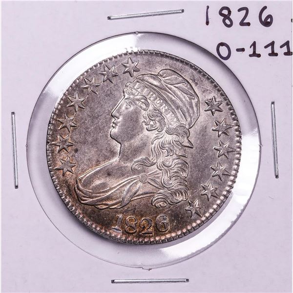 1826 O-111 Capped Bust Half Dollar Coin