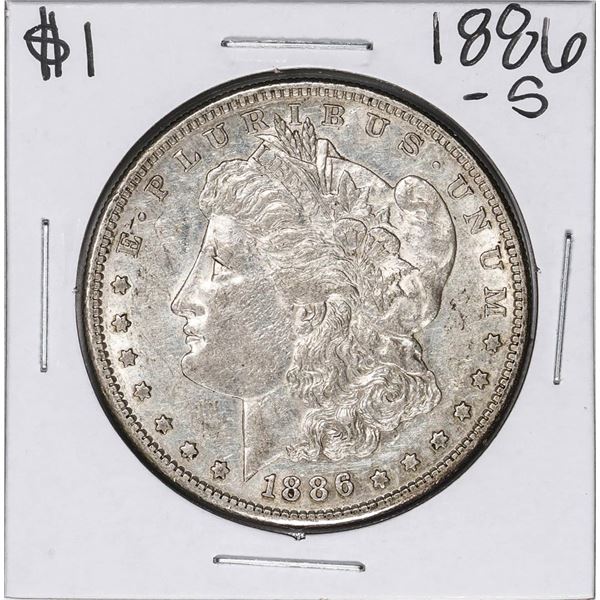 1886-S $1 Morgan Silver Dollar Coin