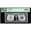 Image 1 : 1934 $1 Funnyback Silver Certificate Note FR.1606 PCGS Gem New 65PPQ