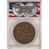 Image 1 : 1890-CC $1 Morgan Silver Dollar Coin ANACS Certified Genuine