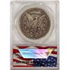 Image 2 : 1890-CC $1 Morgan Silver Dollar Coin ANACS Certified Genuine