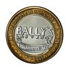 Image 1 : .999 Silver Bally's Saloon & Gambling Hall $10 Casino Gaming Token Limited Edition