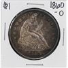 Image 1 : 1860-O $1 Seated Liberty Silver Dollar Coin