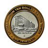Image 2 : .999 Silver Barbary Coast Las Vegas, Nevada $10 Casino Limited Edition Gaming Token