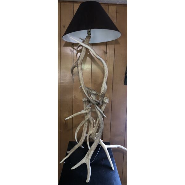 Elk Antler Floor Lamp Rustic Furniture Décor