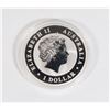 Image 2 : 1-OZ 2016 AUSTRALIAN KOOKABURRA SILVER COIN