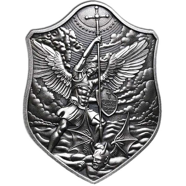 SHIELD OF ST. MICHAEL STACKER 2021 2-OZ PURE